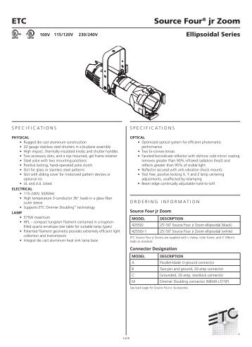 ETC Source Four® jr Zoom