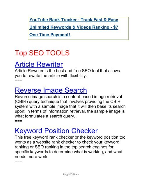 Blog SEO Guide - How To Improve Blog SEO