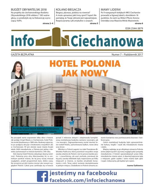 Info Ciechanowa nr 7 Październik 2017