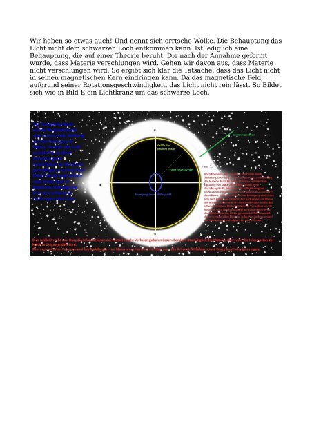 Einstein "Magnetic Field" Stimmen die bekannten Theorie der schwarzen Löcher?