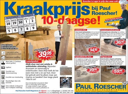 Paul Roescher 2017 advertentie Kraakprijs 10-daagse (2)