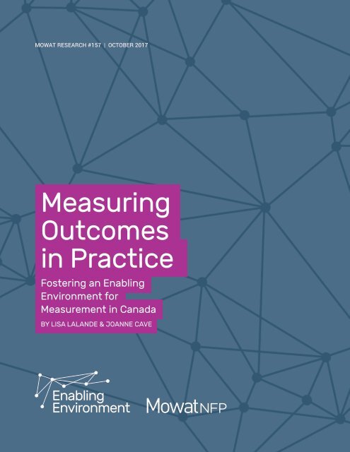 Measuring Outcomes in Practice: Fostering an Enabling Environment in Canada