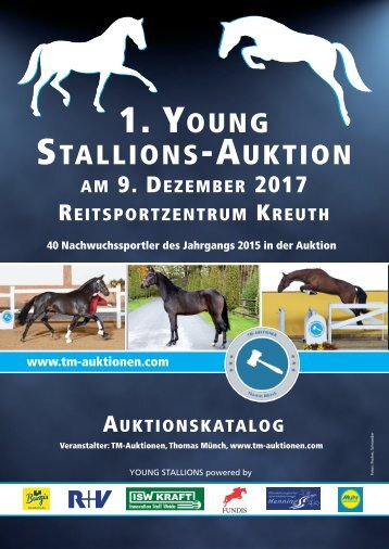 1. YOUNG STALLIONS Auktion am 9. Dezember 2017 in Kreuth
