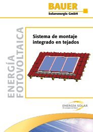 energía solar - BAUER Solarenergie GmbH