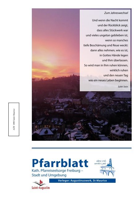 2017-12 Pfarrblatt Freiburg