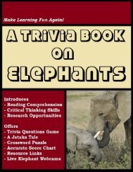 A Trivia Book on Elephants
