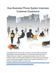 How Business Phone System Improves Customer Experience