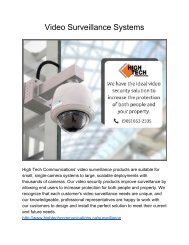 Video Surveillance Systems