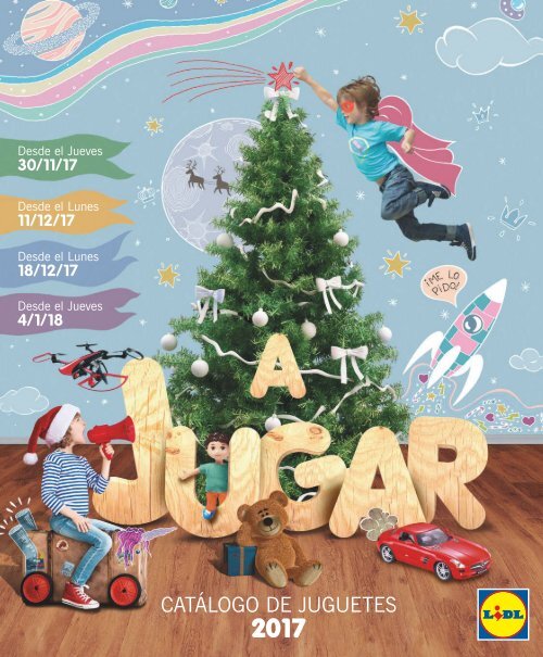 OFERTA LIDL CATÁLOGO JUGUETES 2017