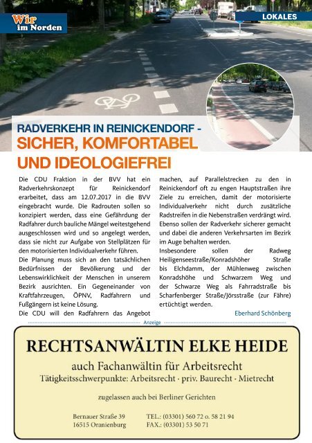 Wir im Norden | Ausgabe Nr. 44 | Dezember 2017