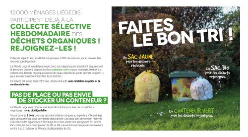 Calendrier des collectes des déchets lundi - 2018