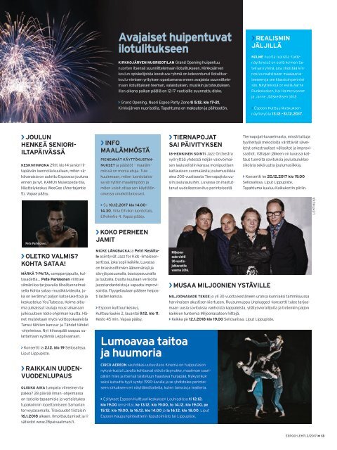 ESPOOLEHTI 3/2017