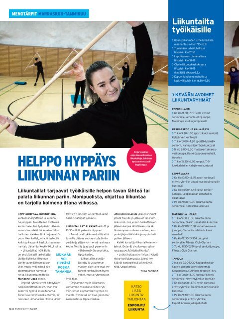 ESPOOLEHTI 3/2017