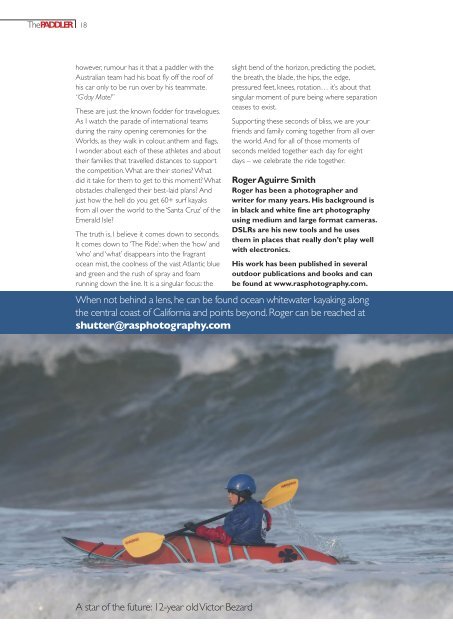 The Paddler Autumn/Fall issue 2017