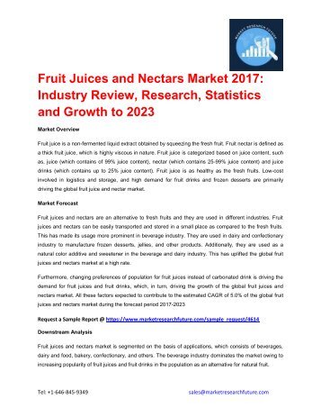 Fruit Juices and Nectars Market_pdf