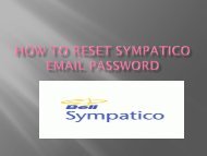 How to  reset sympatico email password 1-888-573-7999