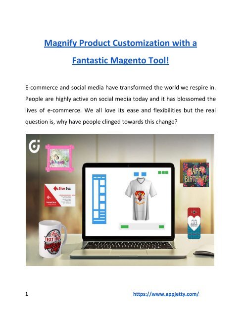 Magnify Product Customization with a Fantastic Magento Tool!