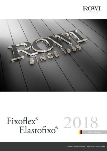 Rowi Catalogue 2018