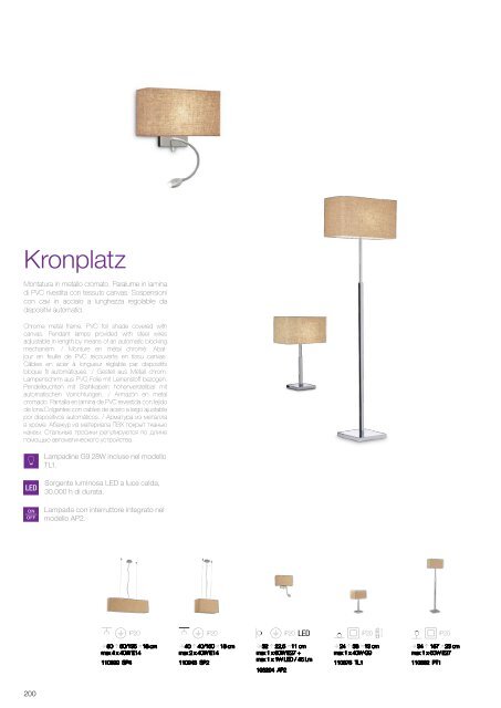 Blätterkatalog Ideal Lux Classico 2017