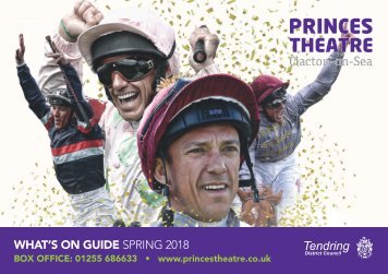 Princes Theatre, Clacton - Spring Brochure 2018