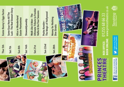 Princes Theatre, Clacton - Spring Brochure 2018