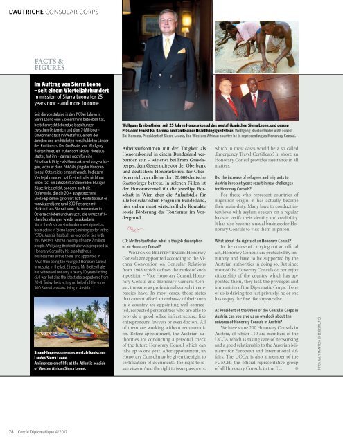 CERCLE DIPLOMATIQUE - issue 4/2017