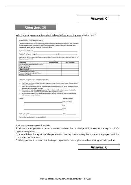 412-79V9 Exam Practice Software