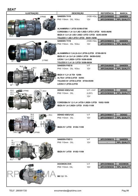 2018' RPL CLIMA CATALOG