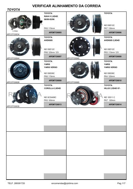 2018' RPL CLIMA CATALOG