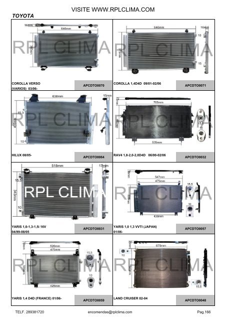 2018' RPL CLIMA CATALOG