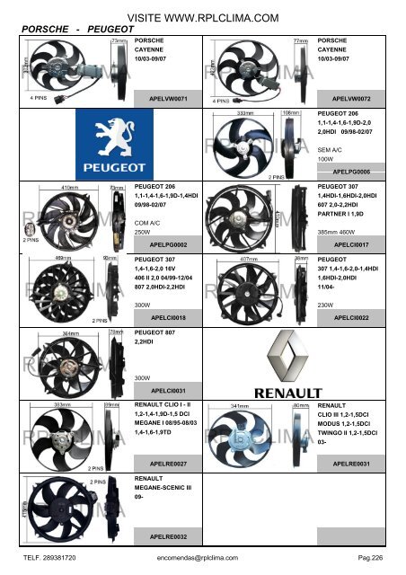 2018' RPL CLIMA CATALOG