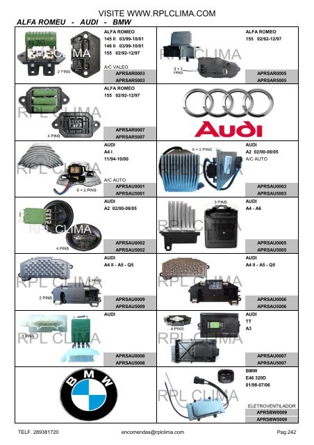 2018' RPL CLIMA CATALOG