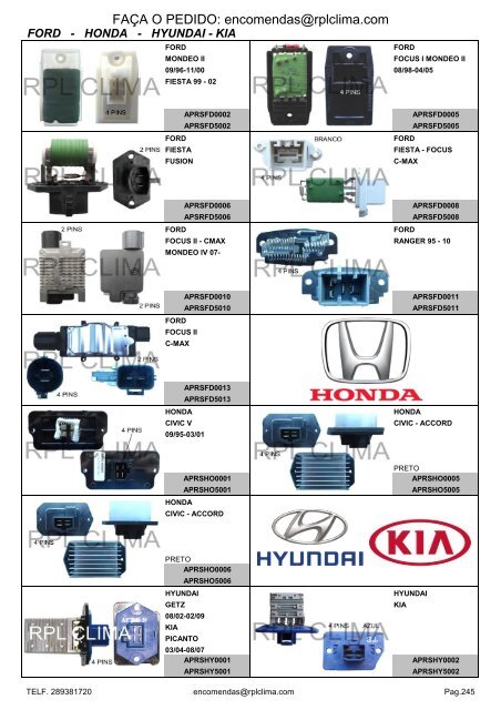 2018' RPL CLIMA CATALOG