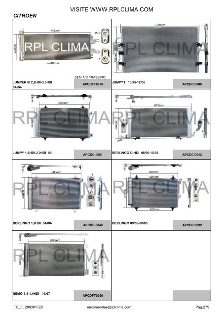 2018' RPL CLIMA CATALOG