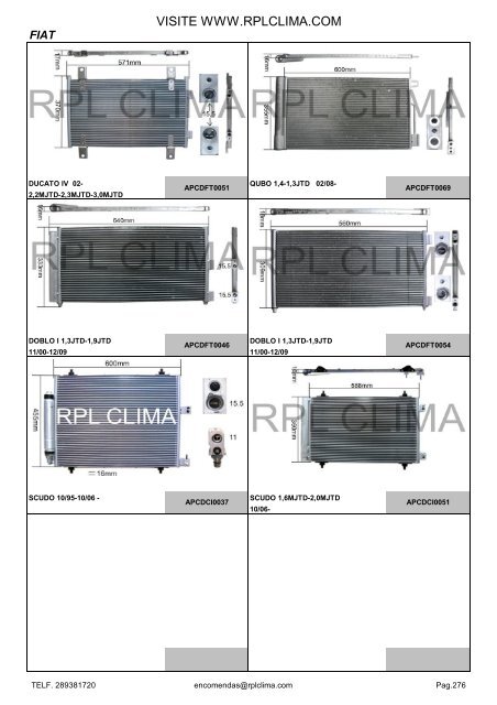 2018' RPL CLIMA CATALOG