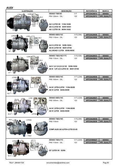 2018' RPL CLIMA CATALOG