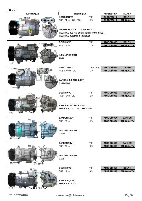 2018' RPL CLIMA CATALOG