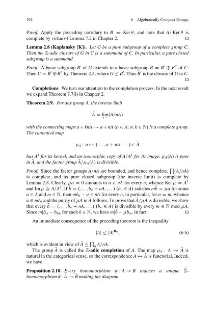 Abelian Groups - László Fuchs [Springer]