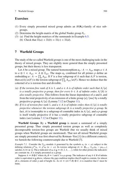 Abelian Groups - László Fuchs [Springer]