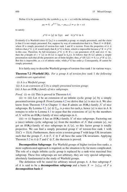 Abelian Groups - László Fuchs [Springer]