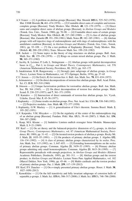 Abelian Groups - László Fuchs [Springer]