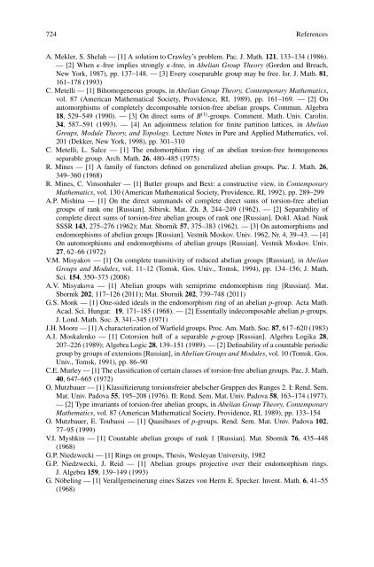 Abelian Groups - László Fuchs [Springer]