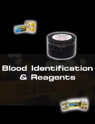 Blood Identification & Reagents