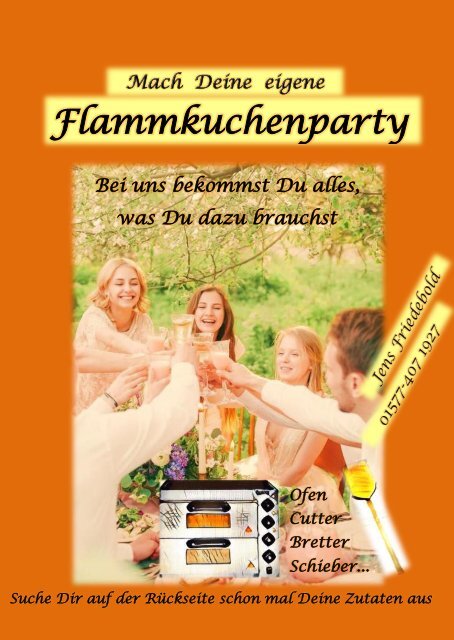 Flammkuchenparty
