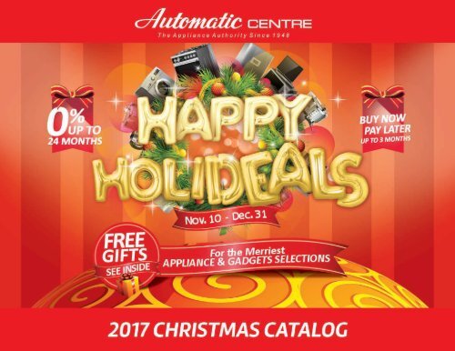 Automatic Centre Christmas Catalog December 2017