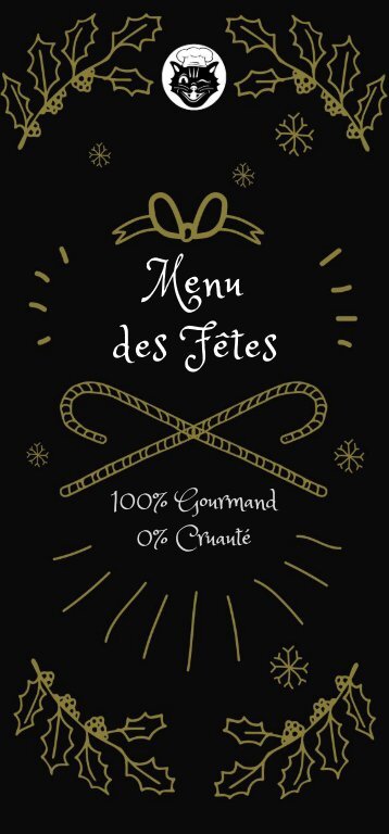 Menu des fêtes de fin d&#039;années