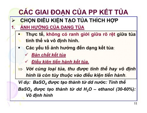 BÀI GIẢNG CÁC PHƯƠNG PHÁP PHÂN TÍCH VÀ ỨNG DỤNG NGƯỜI SOẠN LÂM HOA HÙNG