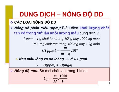 BÀI GIẢNG CÁC PHƯƠNG PHÁP PHÂN TÍCH VÀ ỨNG DỤNG NGƯỜI SOẠN LÂM HOA HÙNG