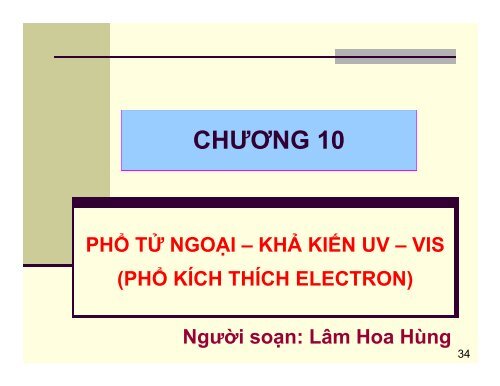 BÀI GIẢNG CÁC PHƯƠNG PHÁP PHÂN TÍCH VÀ ỨNG DỤNG NGƯỜI SOẠN LÂM HOA HÙNG