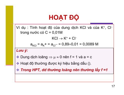 BÀI GIẢNG CÁC PHƯƠNG PHÁP PHÂN TÍCH VÀ ỨNG DỤNG NGƯỜI SOẠN LÂM HOA HÙNG